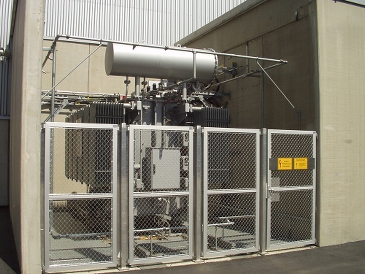 Transformator på biomassefyret anlæg